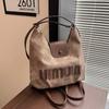 Backpack women's new autumn popular commuter tote bag niche design versatile high-end backpack