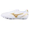 Pro AG Artificial Ground Abrasion Resistant Breathable Soccer Shoes Men's White Gold Sneakers P1GA239307