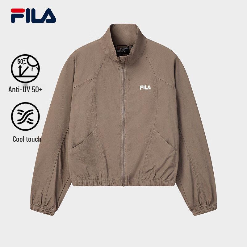 

FILA Women s 2026 Summer Cool-Feel Sun Protection Stand-Collar Jacket L