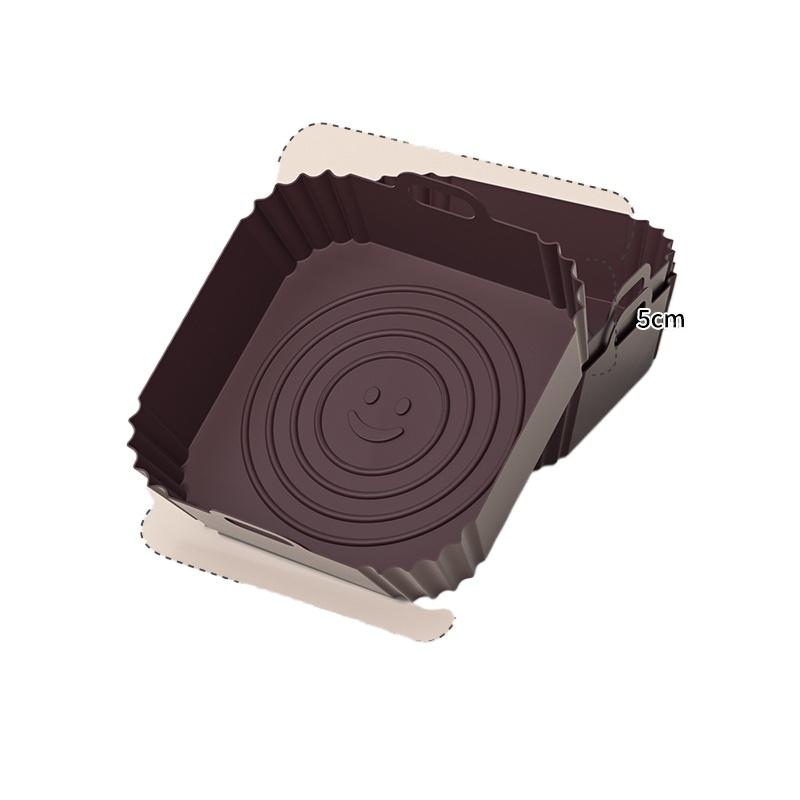 

Square Air Fryer Food-Grade Silicone Cake Baking Pan,Dishwasher Safe, BPA-Free, Compatible with Air Fryer