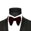 Christmas Gift Women Formal Wear Accessories Bow Knot Bow Tie Horn Bow Ties Neck Tie Planted Velvet