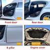 5M Car Door Edge Weatherstrip Sound Insulation Noise Prevention for Ford C-MAX Flex B-MAX Atlas Territory Formula