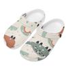Allover Printed EVA Clogs Adult Unisex Ventilated Lightweight Slip On Casual Shoes Soft Sole Summer Sandals Daily Leisure Wear