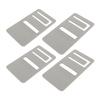 4pcs RV Refrigerator Airing Device Plastic Rv Fridge Airing Cards Replacement for Dometic DM26XX DM28XX 6‑8 Cubic Feet