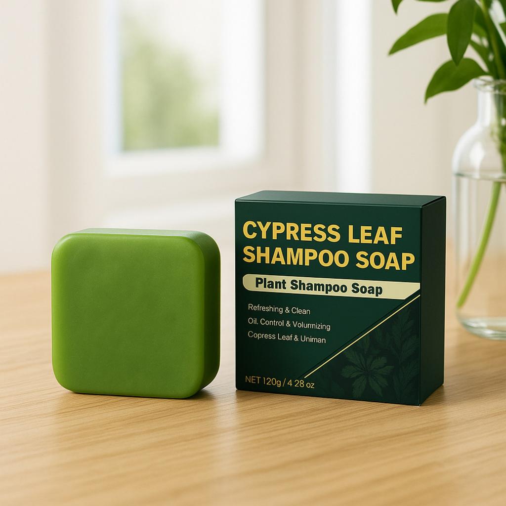Arborvitae Leaf Shampoo Bar: Deep Cleanses, Repairs, and Moisturizes Hair