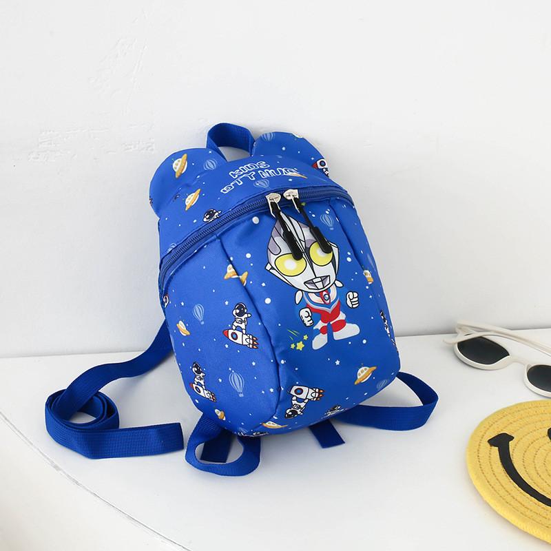 Childrens Cartoon Ultraman Backpack With Breathable Nylon Material For Kindergarten Kids