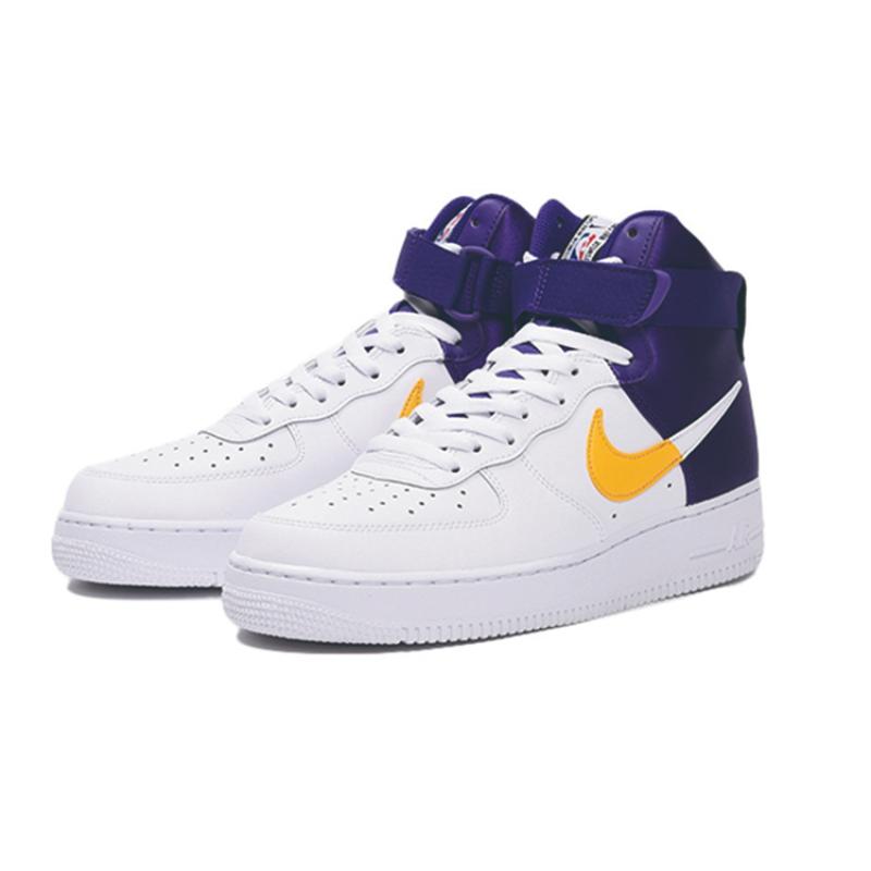 Nike Air Force 1 High '07 LV8 Nba Lakers Sneakers BQ4591-101
