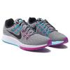 Nike Air Zoom Structure 19 Cool Grey Fuchsia Flash Women Sneakers 806584-005