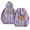Women's Fashionable Casual Long-Sleeved Hooded Printed Sweatshirt