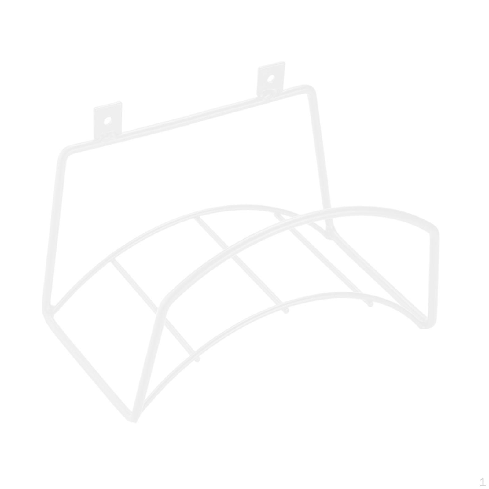 

Wall Mount Garden Water Hose Holder Hanger Convenient Easy Installation Accessories Shelf Organizer