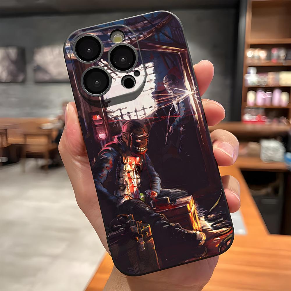 RUST Game Phone Case For IPhone 17 Pro Max 15 Pro 16 14 Plus 12 13 Mini 11 Pro Shockproof Soft Cover