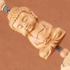 Car Pendant Decorative Hand Carved Lotus Rearview Mirror Hanging Ornament Car Styling Accessory for Good Luck
