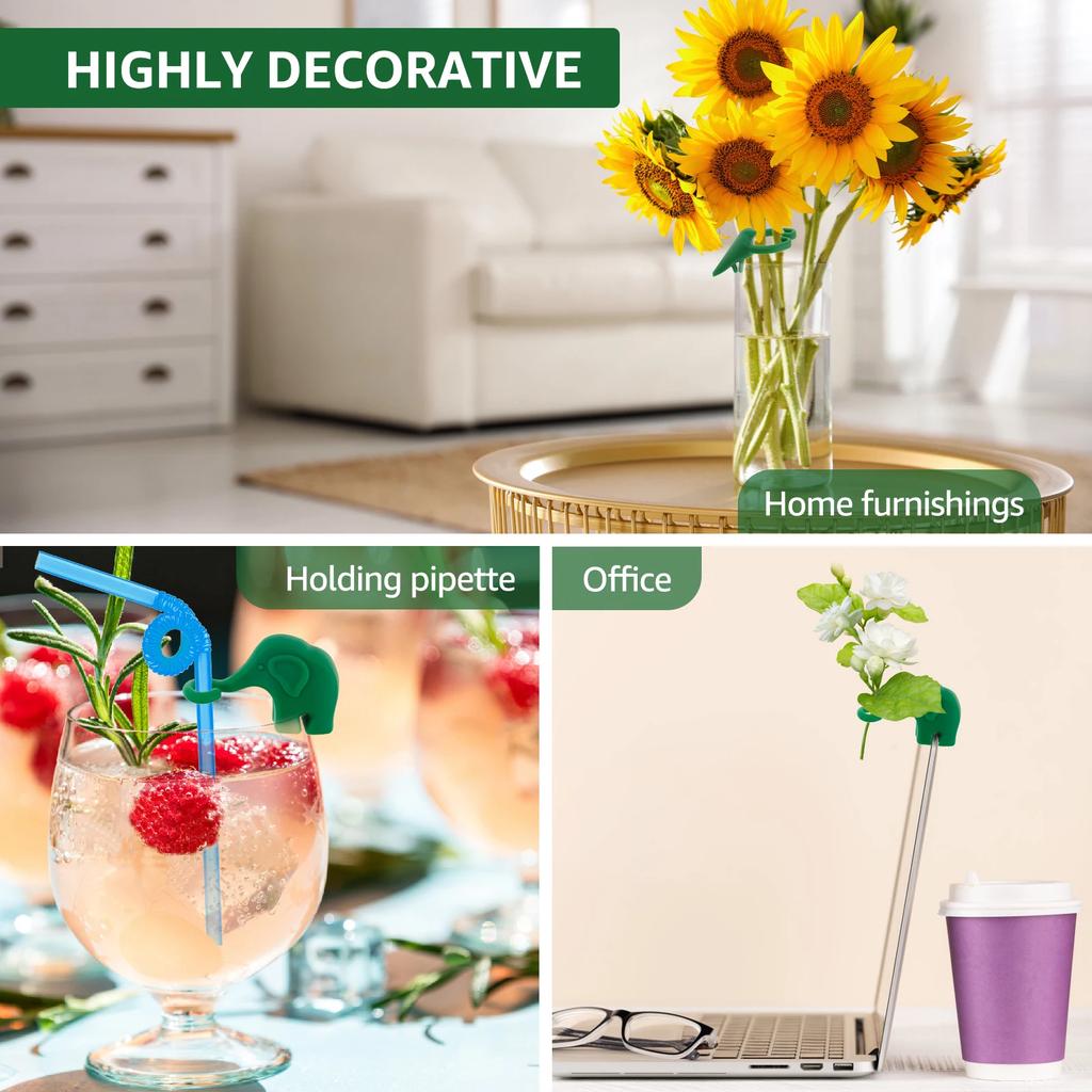 9Pcs Planting Propagation Buddy Silicone Planting Shoot Support 3 Cute Styles Vase Holder Plant Care Tools Garden Accessories