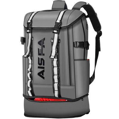 AISFA Square 30L Fits Business with USB Charging Perfect for Outdoor Emergency and Storage Men's Backpack, Waterproof, 15.6-inch PCs, Laptops, Port,