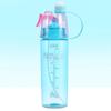 Water Bottle with Straw Drink Spray Cup Cycling Hiking Outdoor Sports