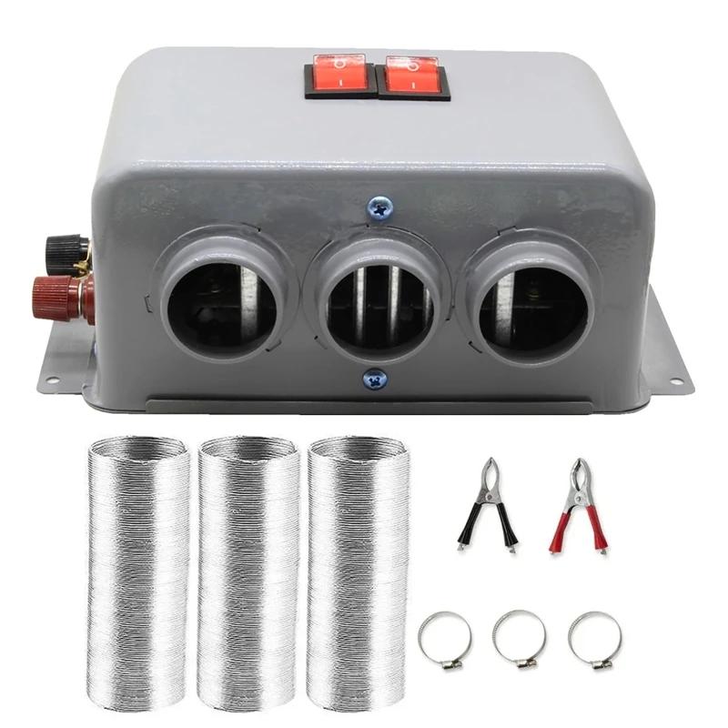 

Автомобільний розморожувач 800 Вт 12 В/24 В Автомобільний обігрівач Зимовий Швидке нагрівання Обігрівач Видалення інею Розморожування лобового скла Для будинків на колесах Вантажівок Човна 24V