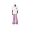 Adidas Originals Logo Elastic Waist Retro Sports Casual Pants Women Pants Pink IY4719