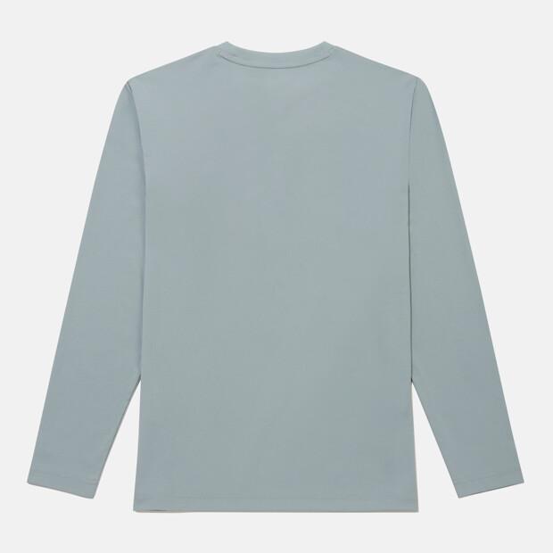 DESCENTE Tough Long Sleeve T-Shirt Denim Blue Sr123Utl11