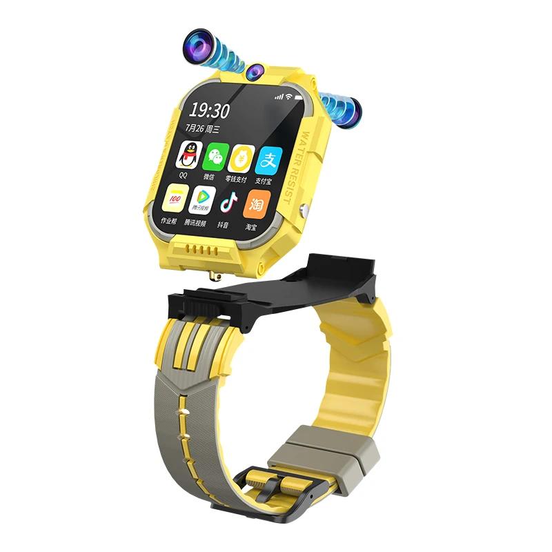 Rainbuvvy GS35 Quad Core 1.83inches Screen 1GB+8GB LTE 4G 2MP Dual Rear Camera Android OS Smart Watch Antenna Touch Panel WIFI Smart Watch