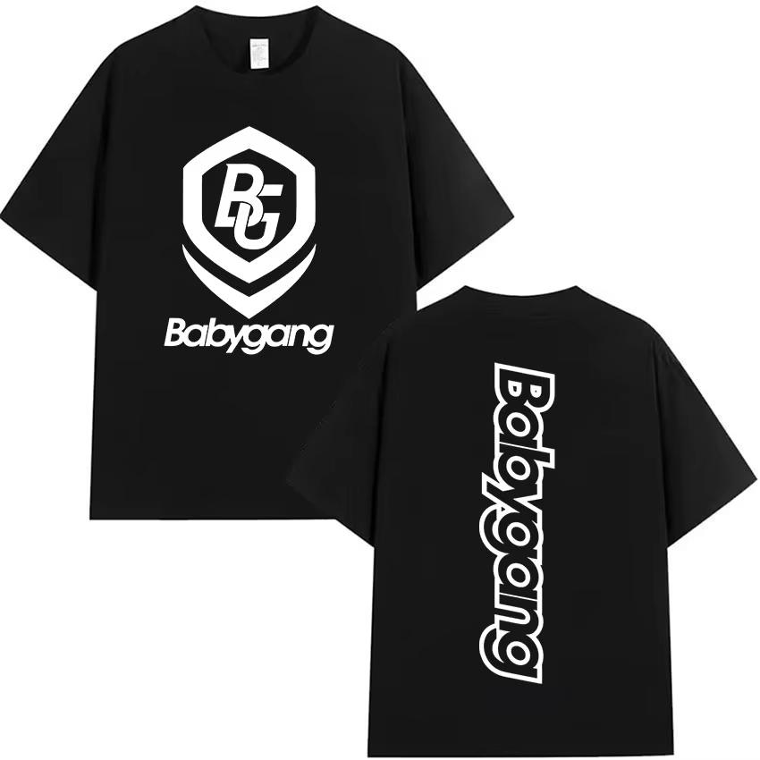 Rapper Baby Gang Tour Album Merch T-Shirts Herren Damen Kleidung Hip Hop T-Shirt Frühling Sommer Hip Hop Freizeit Kurzarm Oberteil