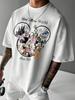 Summer Disney Mickey Mouse Friends Cartoon Print Short Sleeve T-Shirt Cartoon Ladies Clothes Villain Princess Pattern Clothing