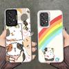 Cartoon Cute Hamster Soft Phone Case for Samsung A17 A16 A15 A14 A13 A57 A56 A55 A54 A53 A37 A36 A35 A34 A33 A26 A25 A24 A23 A52