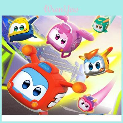 Lets Go Super Wings Pet Robots With Flashing Lights And Diy Control For Kids