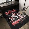 1pc Scarface Office Carpet Chair Mats Soft, Comfortable, All Season,Perfect for Home, Bedroom, or Office Decor, Perfect Gift for