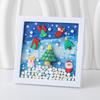Wood Material 3D Ocean Scenery Painting Multicolor Photo Wood Frame DIY Photo Frame  Craft Projects