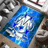 Les Phocéens Logo Carpet Rug for Living Room Bedroom Home Sofa Decoration,Kids Play Nonslip Floor Mat