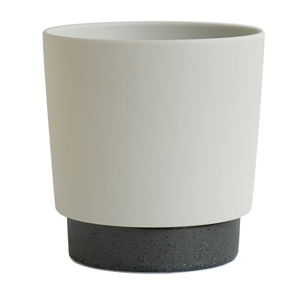 

керамика с дренажным поддоном размер Мино Кристалл [ямацу] Цветочный горшок, горшок, Кашпо, отверстие, в комплекте, изделие, Нет. 2.5 (S - серебристый)