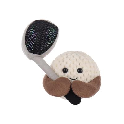 Aprikose Lamm Happy Golf Kinder Plüschtier, Weich und Niedlich, Flauschiges Happy Golf für Mädchen und Jungen, 13cm