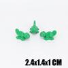 Cute Modeling Small Animals Assembled Building Block Scene Accessories Parts Chicken Husky Fighting Dog Flamingo Ornament