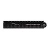 Kutsuwa Ruler Folding Aluminum Ruler 30cm Black XS05BK