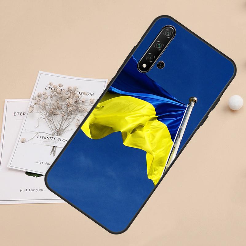 Ukraine Flag For Huawei Nova 12i 11i 8i 7i 3i 9 10 SE Y60 Y61 Y70 Y72 Y73 Y90 Y91 P20 P30 P40 Lite Case