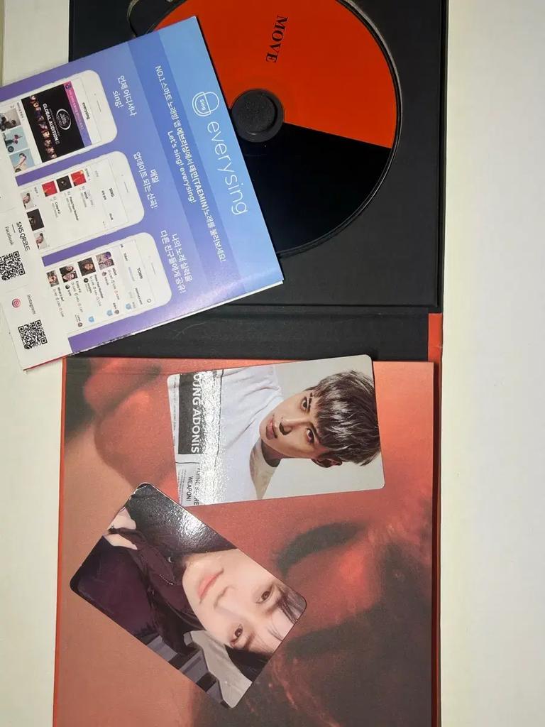 SHINEE Taemin MOVE-ing Repackage Album Used
