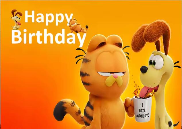 Articoli Decorativi per Festa di Compleanno Gatto Carino Stoviglie Topper per Torta Palloncini G-Garfieldes Stendardo Sfondo Festa per Bebè Bomboniere per Feste Bambini