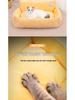 Winter Warm Pet Sofa Bed - Thickened All-Season Nest for Cats & Dogs