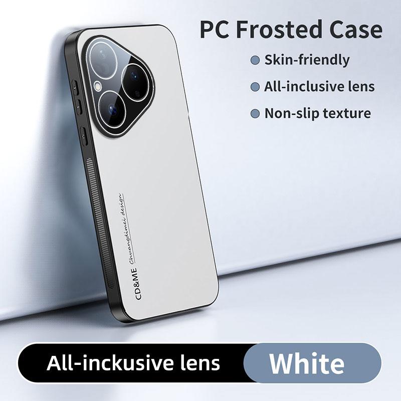 Luxury AG Matte Case For Huawei Pura 80 70 Ultra 70 Pro Magnetic PC Frosted 360 Degree Bracket Stand Protective Cover