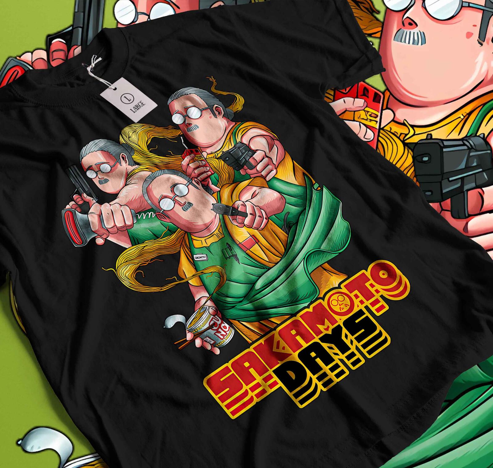 Sakamoto Days Taro Sakamoto T-shirt Anime Nagumo Sakamoto Days Shirt Gift 125 L