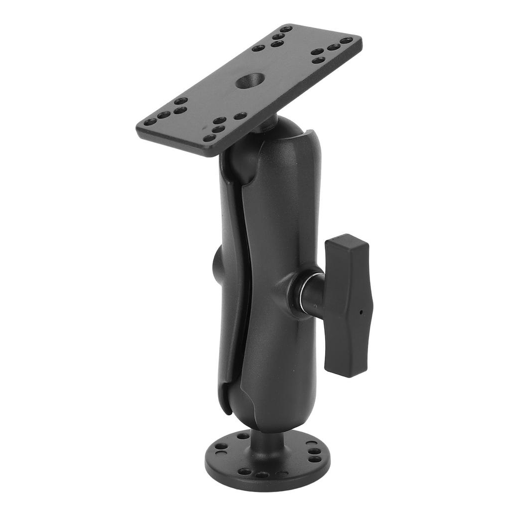 1.5 Inch Ball Short Arm Fish Finder Mount Aluminium Alloy Marine Electronic Mount Fish Finder Tablet Holder Rack for