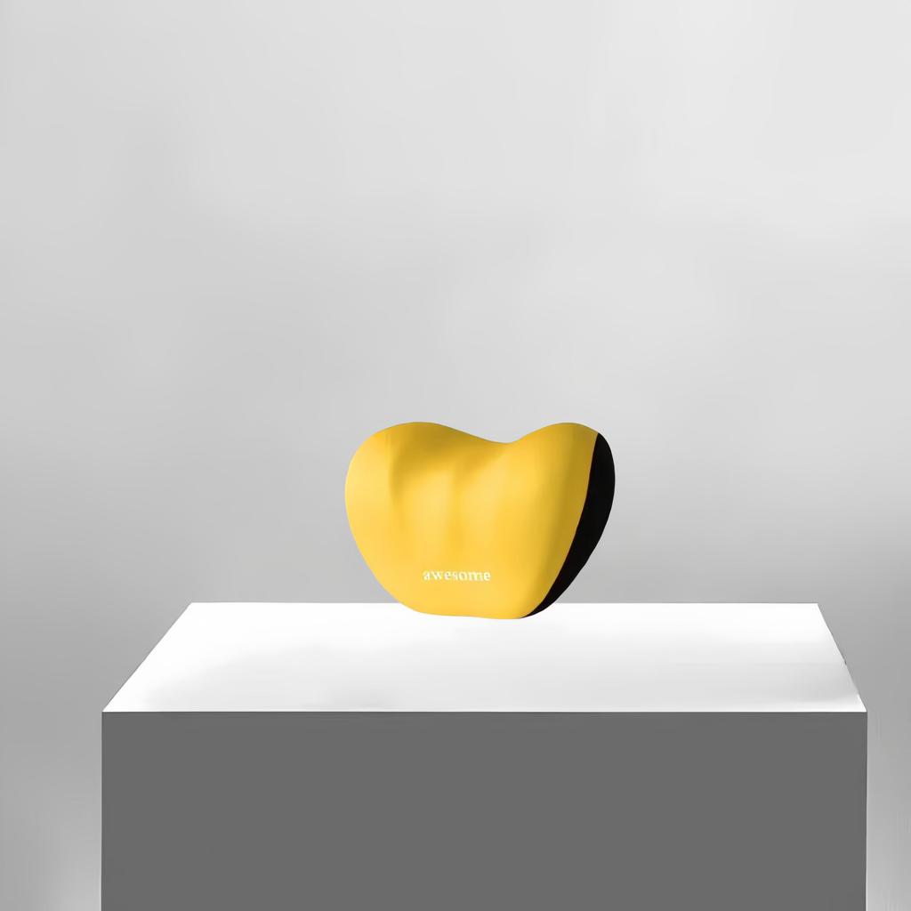 Car Headrest Relieves Neck Pain Headrest Seat Lumbar Cushion Removable Pillowcase Helps Relieve Fatigue Lumbar Support Cushion