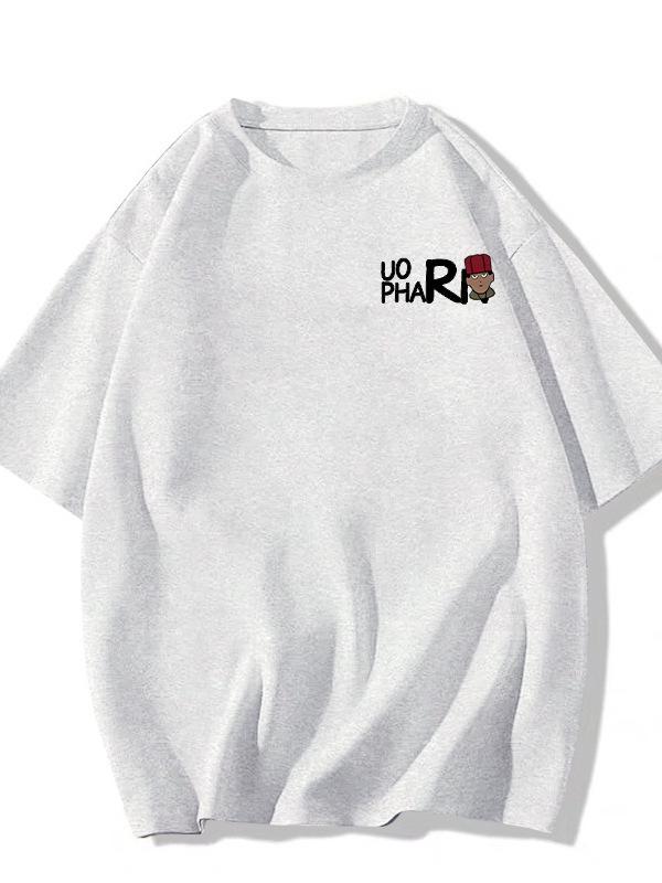 2025 Summer Women's Loose Fit Pure Cotton Oversized Short Sleeve T-shirt for Teens