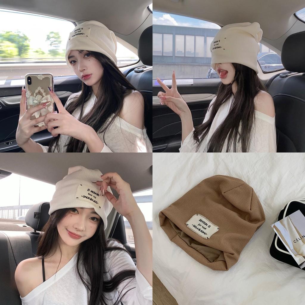 Lightweight Fashion Winter Hat For Women Japanese Knit Warm Acrylic Beanie