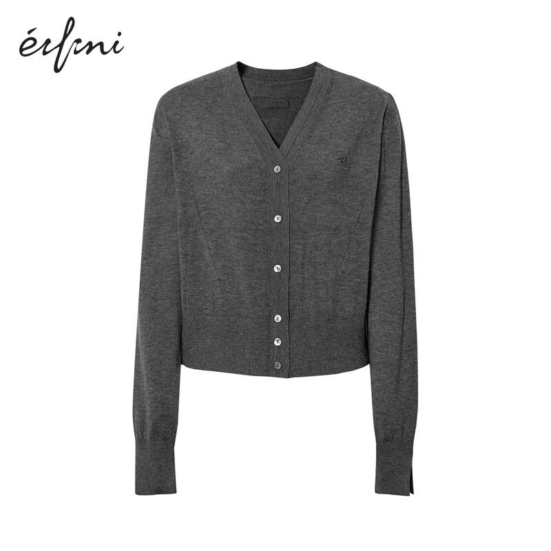 

Женский вязаный кардиган с V-образным вырезом Eifini L