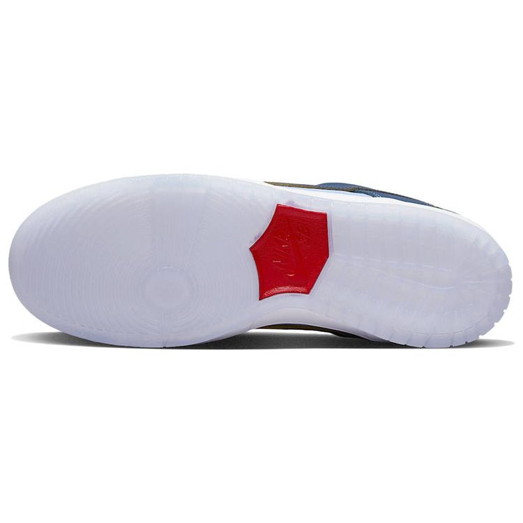 Why So Sad? x Nike Dunk Low SB The Predatory Bird Unisex Sneakers Blue Coastal-Blue Speed-Yellow DX5549-400