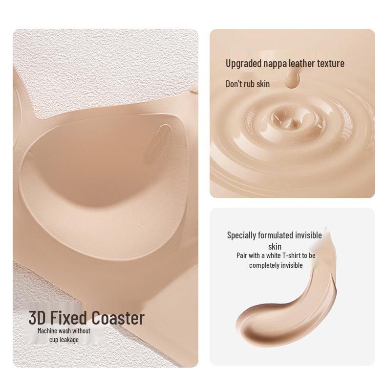 Seamless Deep V Anti-Sag Bra - Slimming Lift for Fuller Busts