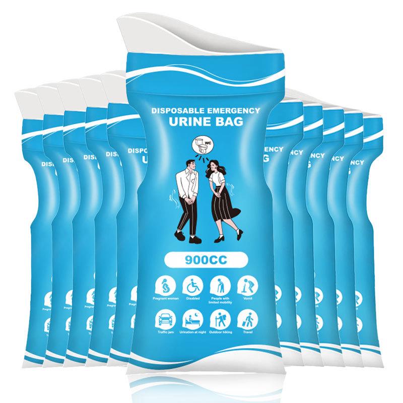 Portable Emergency Urine Bag for Men, Women, and Children - Disposable Universal High-Speed Urination Device