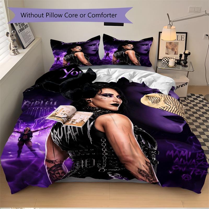 Custom 3Pcs River Ripley Brutality Reigns Bedding Sets For All Sizes New 3D Printed Bed Cover Comforter Duvet Cover Pillowcase Bedroom Decoration