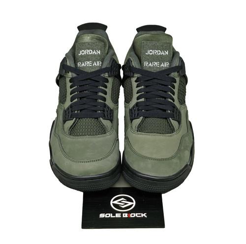 UNDEFEATED x Jordan Air Jordan 4 Retro Air LOGO Verde/Negro IB1519-200